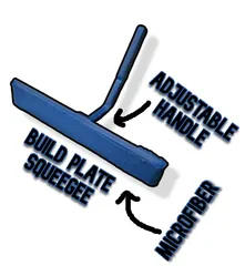 Build Plate Squeegee