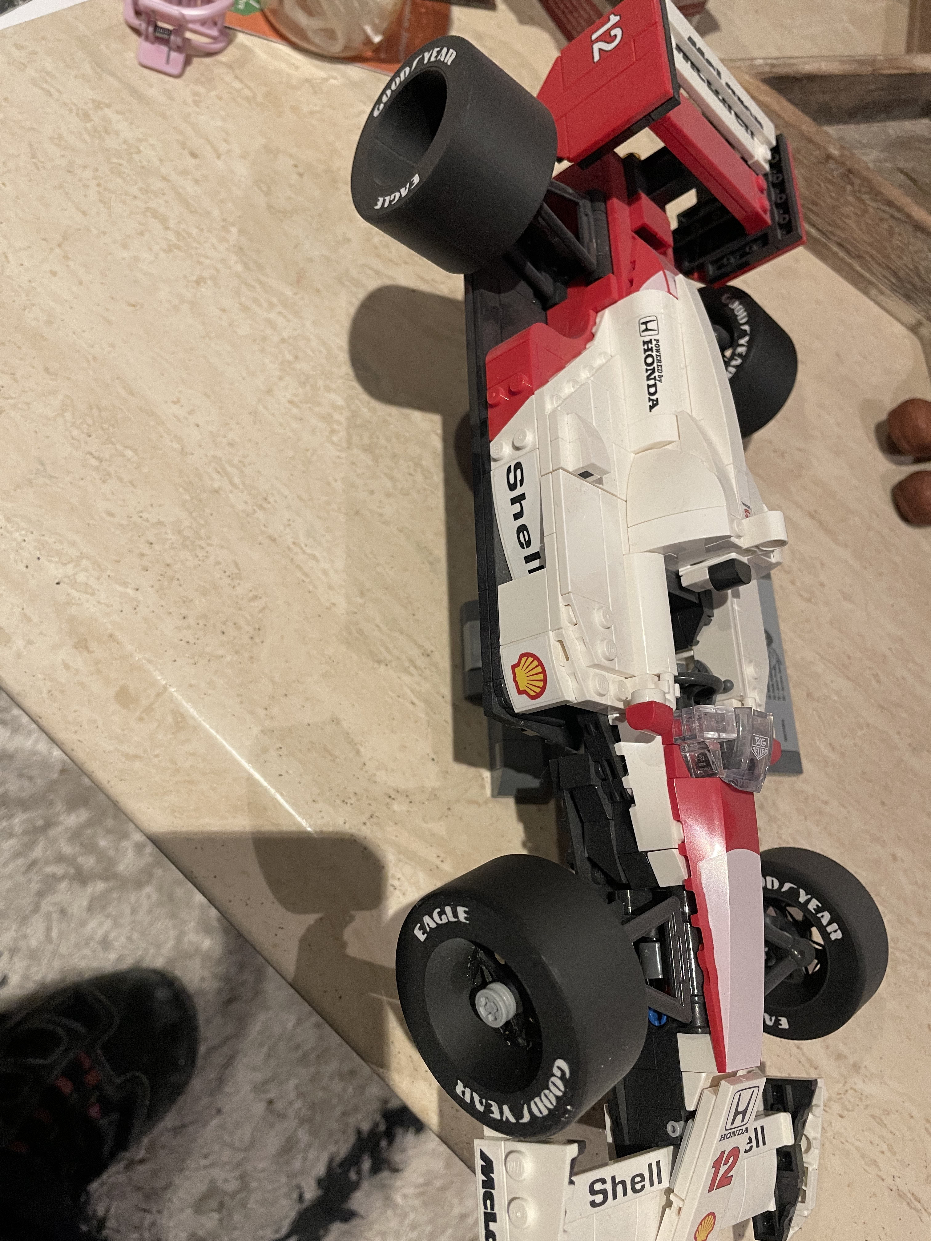 Better Tyres/wheels for LEGO 10330 McLaren Senna Formula 1