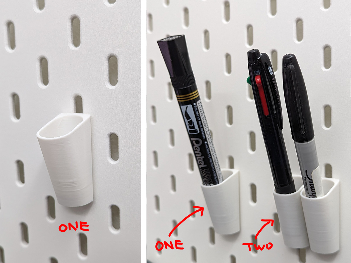 IKEA Skadis Pen Holder ONE