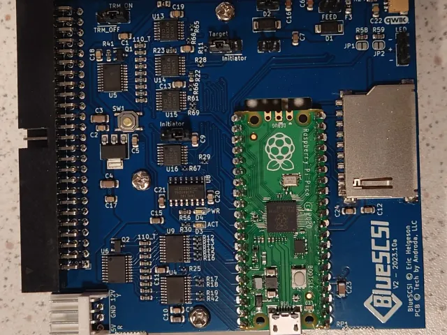 BlueSCSI v2 50pin Desktop Stock Case