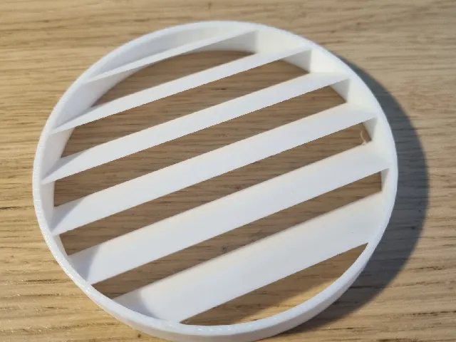 Ventilation grill for 100mm pipe