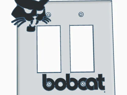 bobcat double paddle left cat