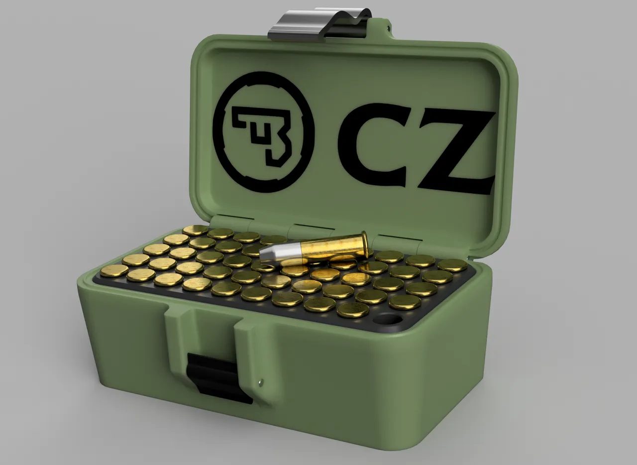 22lr CZ ammo box by Tomson Design | Download free STL model