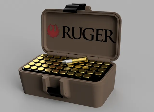 .22lr Ruger ammo box