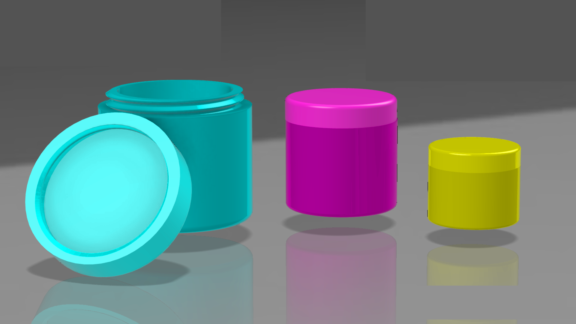 Ultimate Threaded Container Pack - 50mm/75mm/100mm by 3DPrintex ...