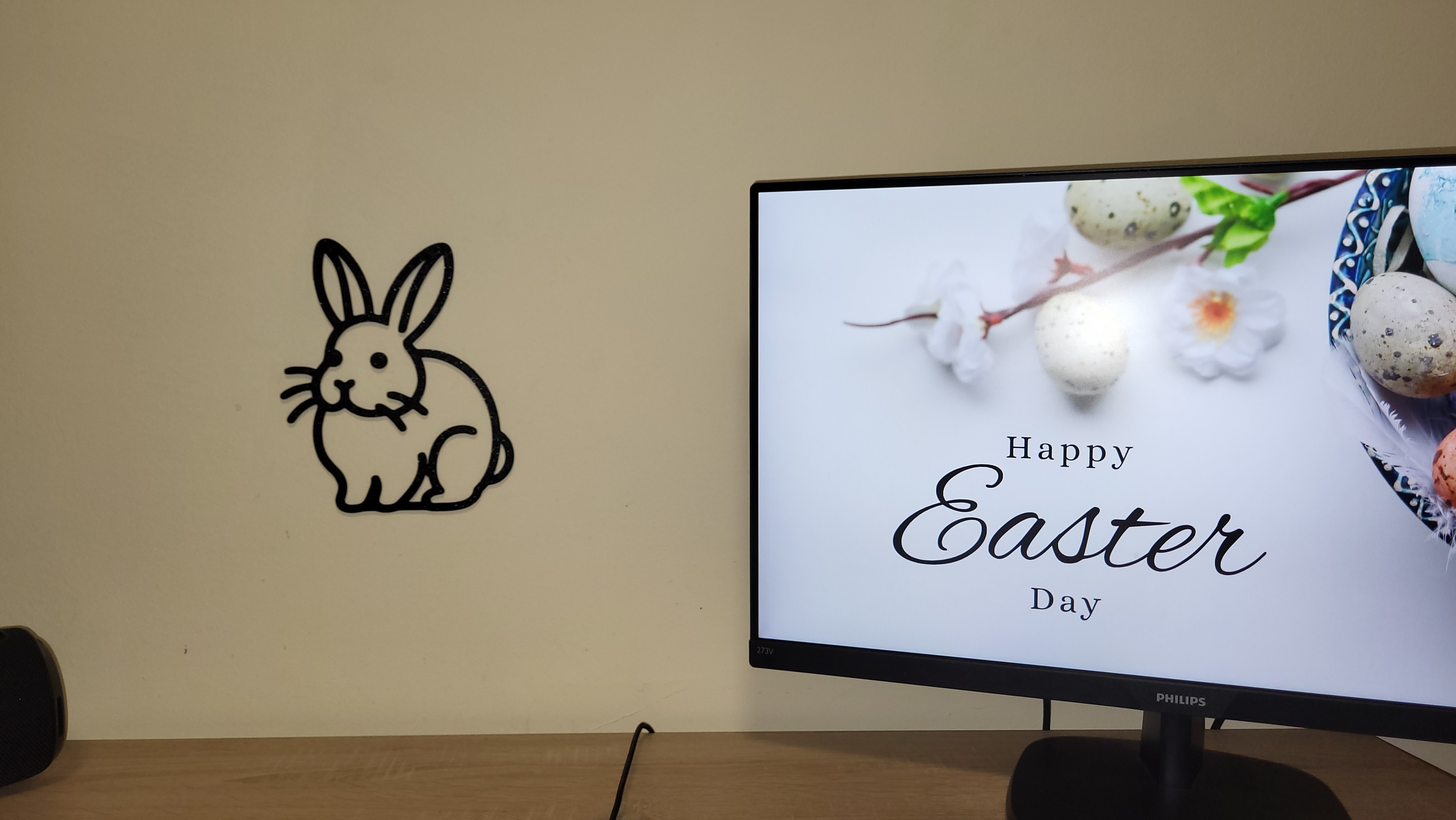 Easter bunny wall art