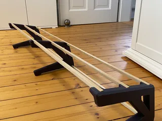 Shoe Rack V2 Middle Element by Clay2F | Download free STL model ...