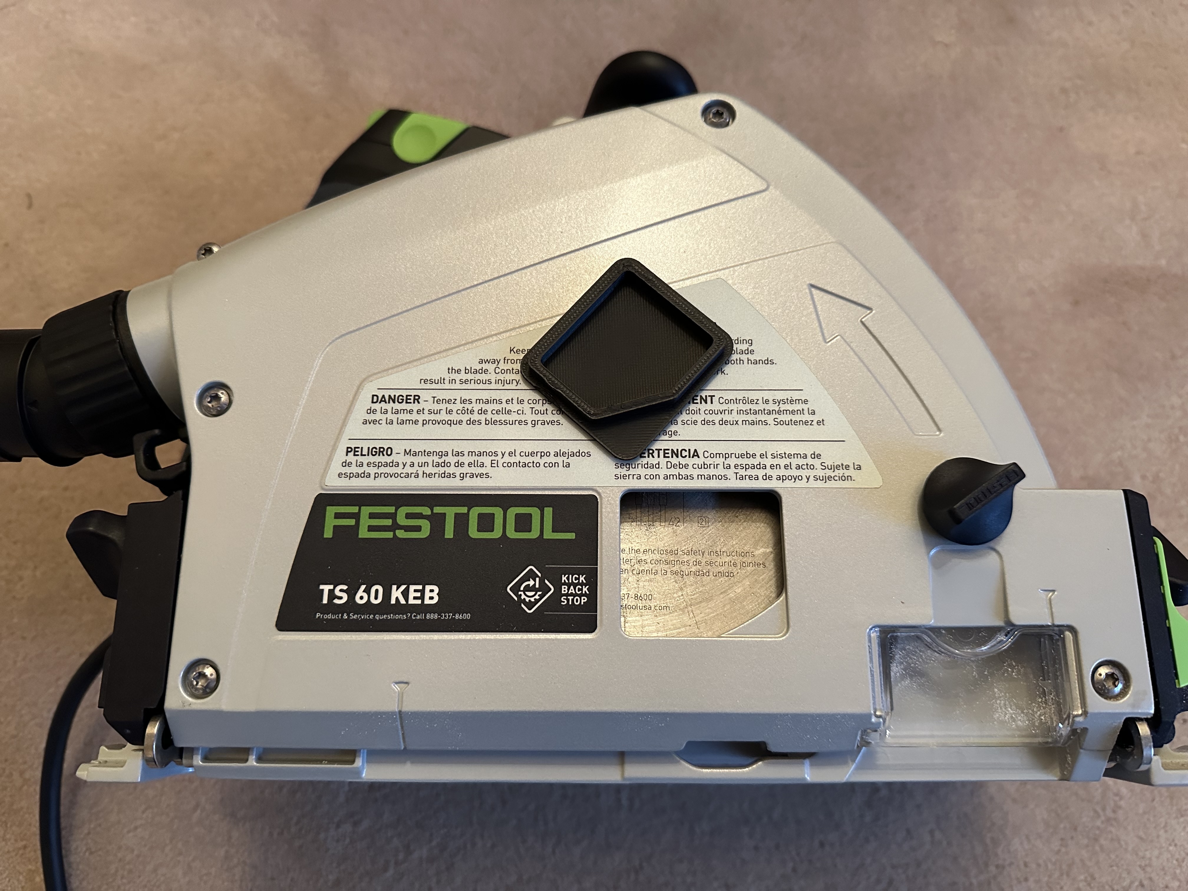 Festool Track Saw TS 60 KEB Dust Cover