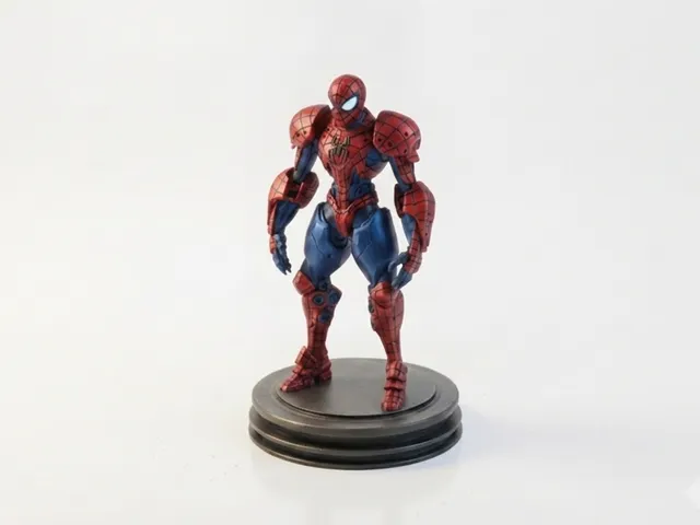 Futuristic Spiderman Figurine Marvel 3D Printable