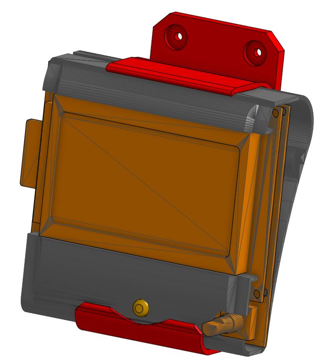 Wall Mount, Wire Clip, and Reset Button for the "Full Graphic Smart Controller Case"