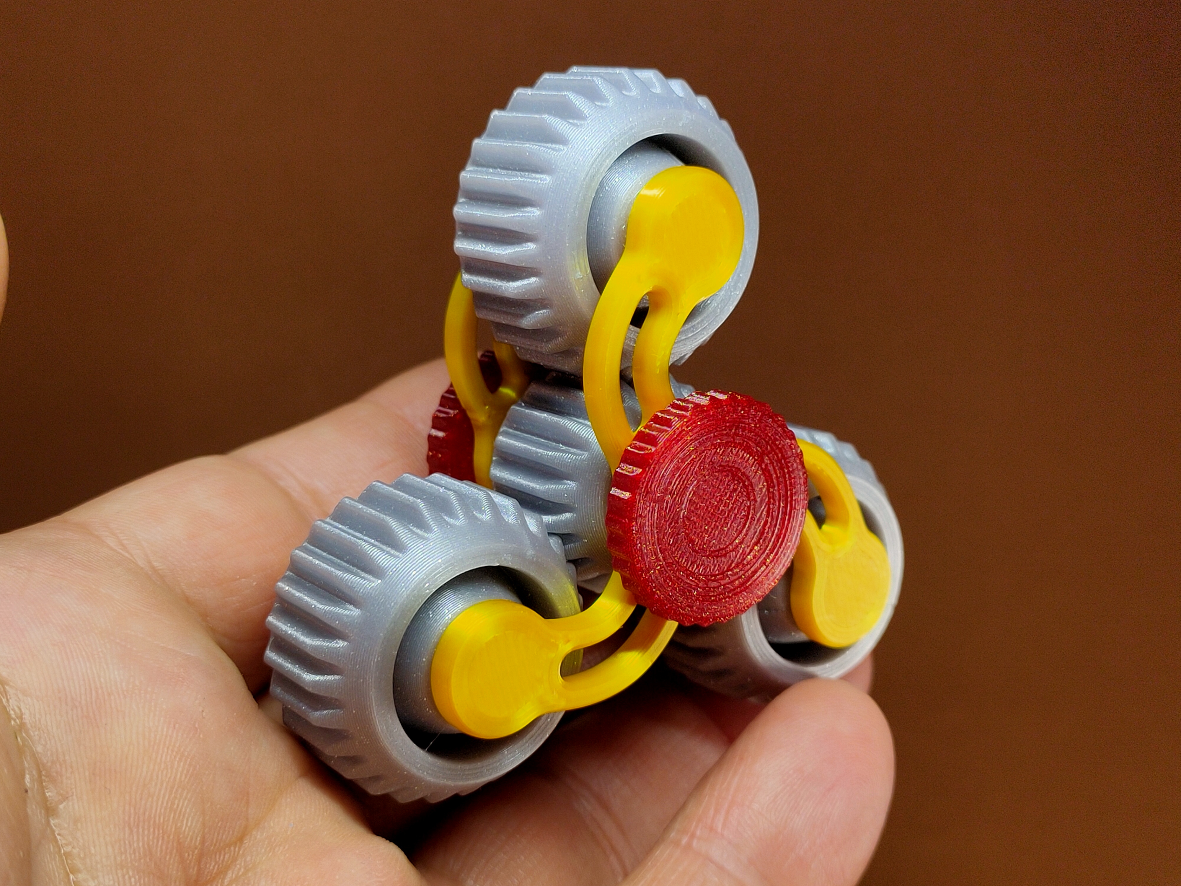 Miniatura 6 do modelo 3D Gear fidget spinner