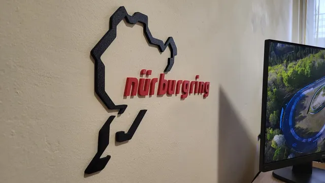 Nürburgring Nordschleife wall decor