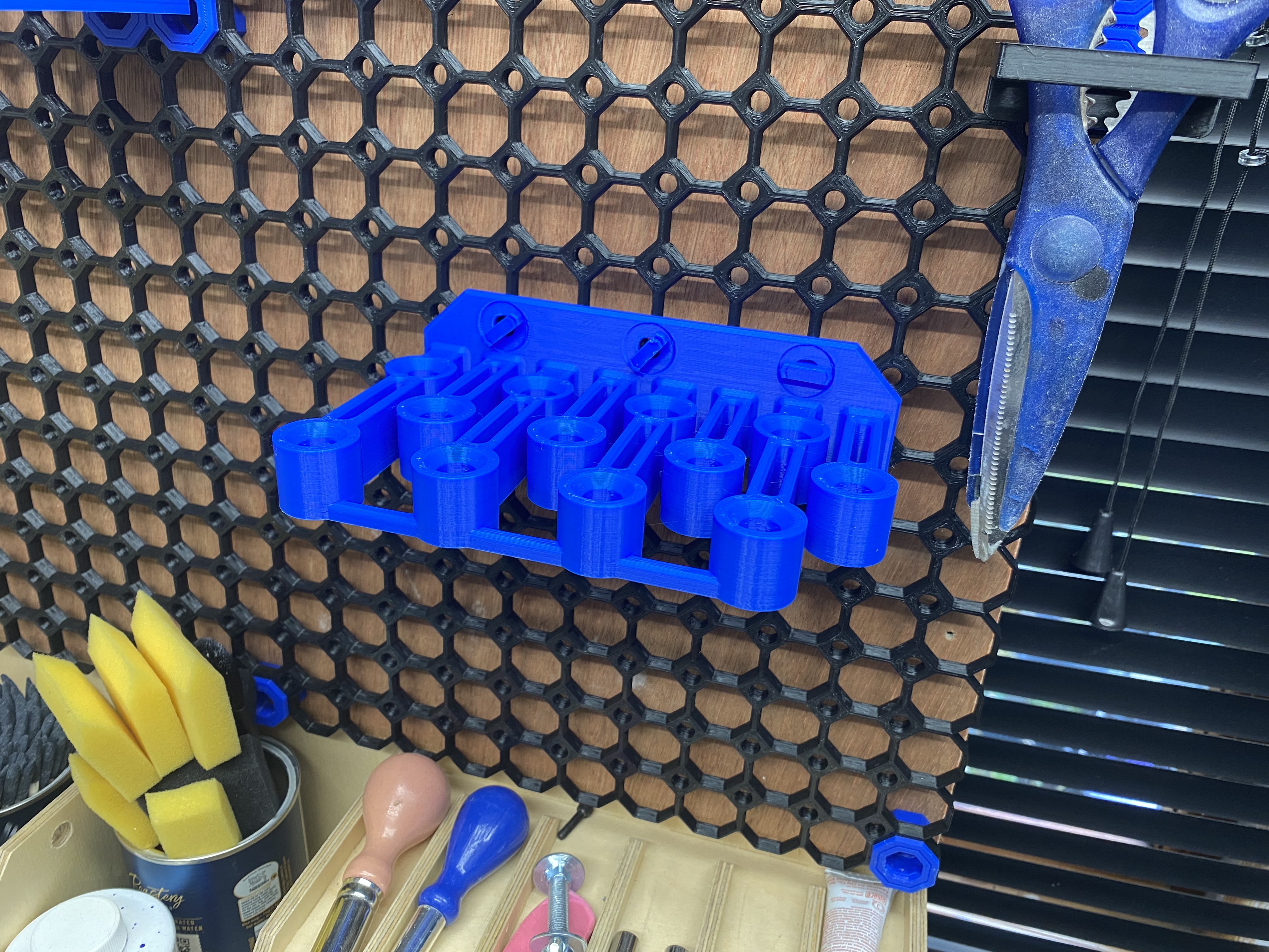 Miniatura 2 do modelo 3D Multiboard Ultimate Screwdriver Holder!