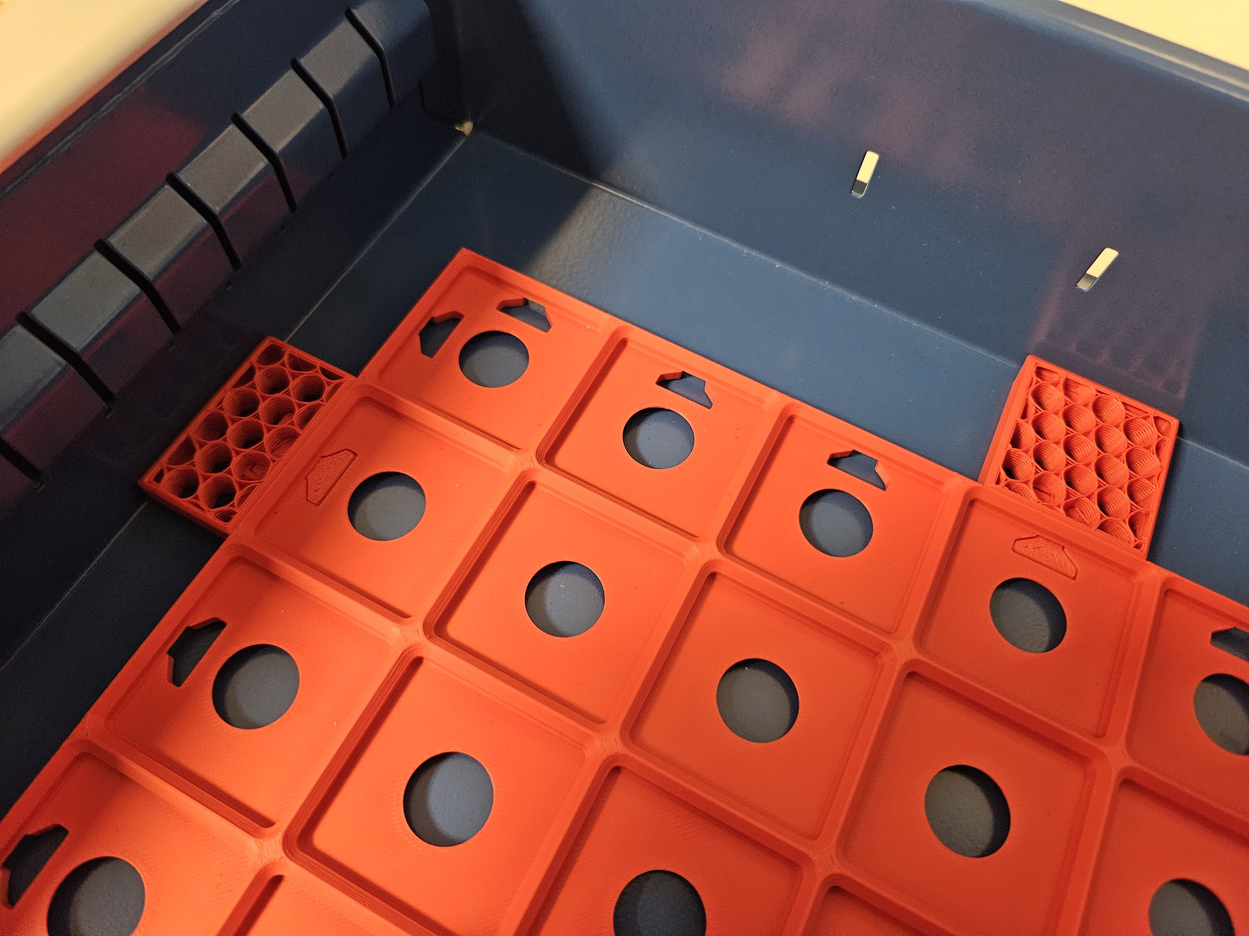 Treston drawer Gridfinity Refined spacers 3D model thumbnail