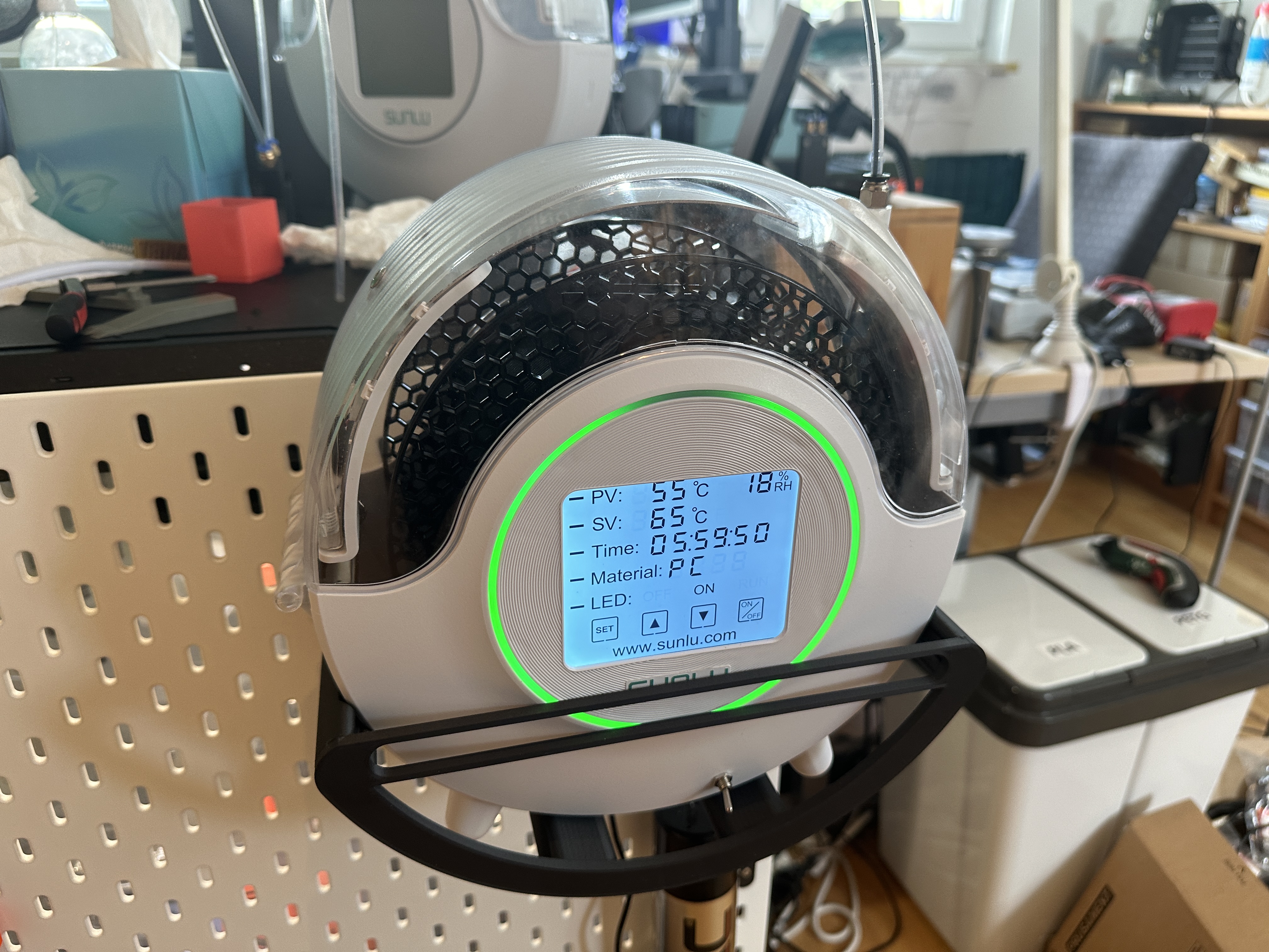 Skadis Mount for Sunlu S2 Dryer