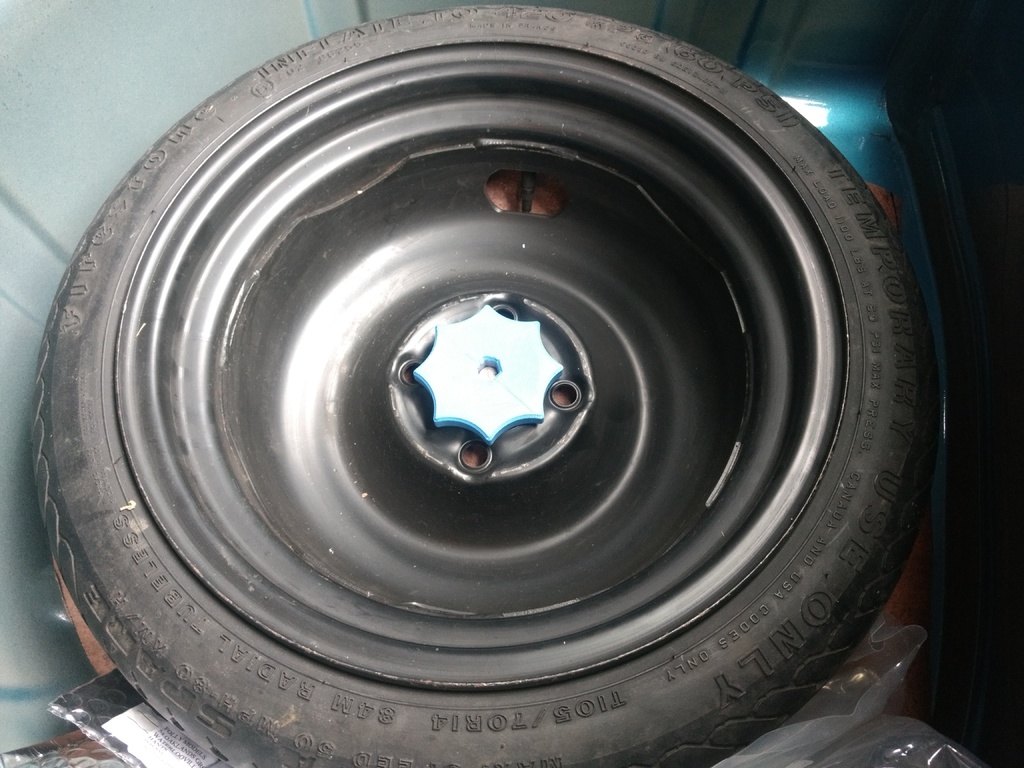 VW UP, Citigo , Mi, spacesaver wheel knob