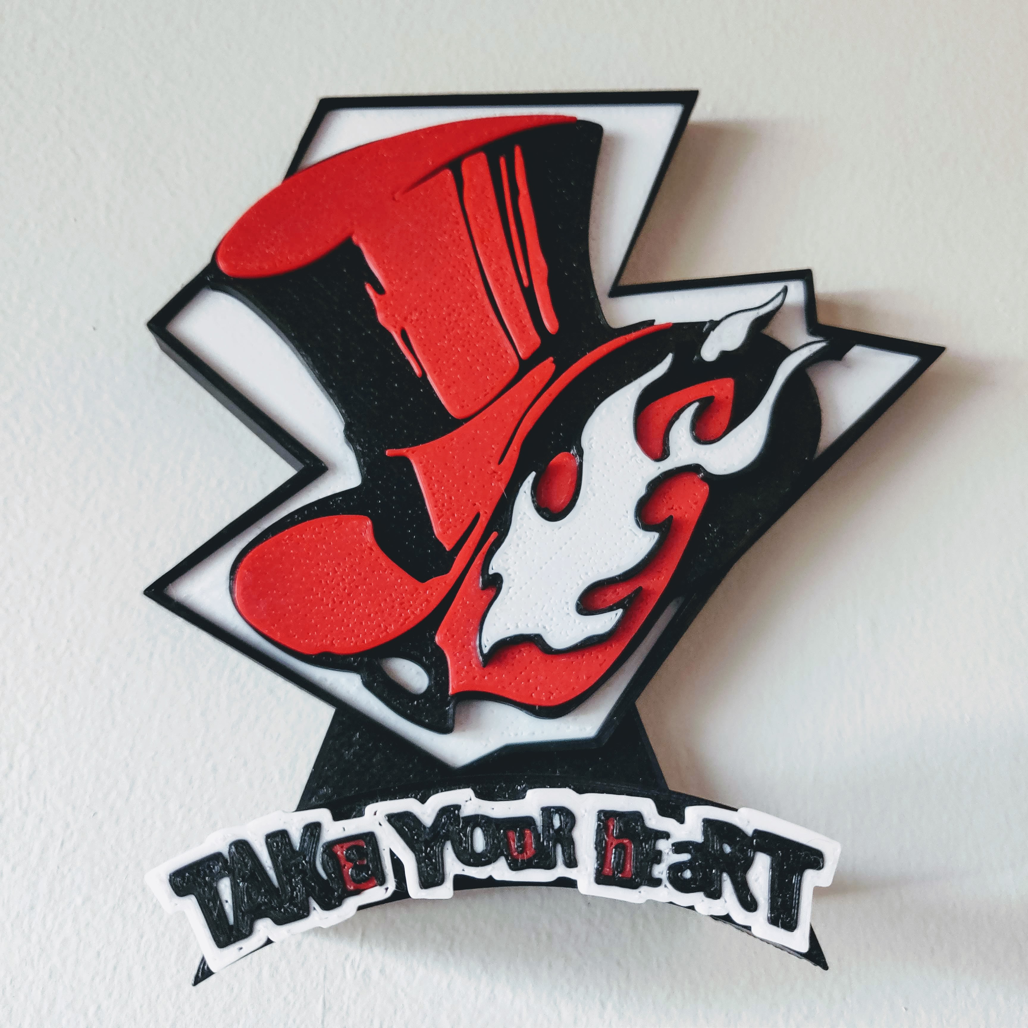 Persona 5 Headphone Hanger by 3DPrintDogs | Printables Store