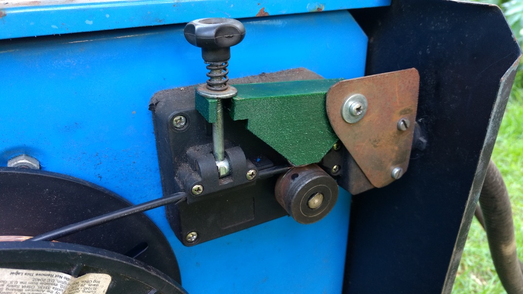 MIG welder replacement wire feed lever
