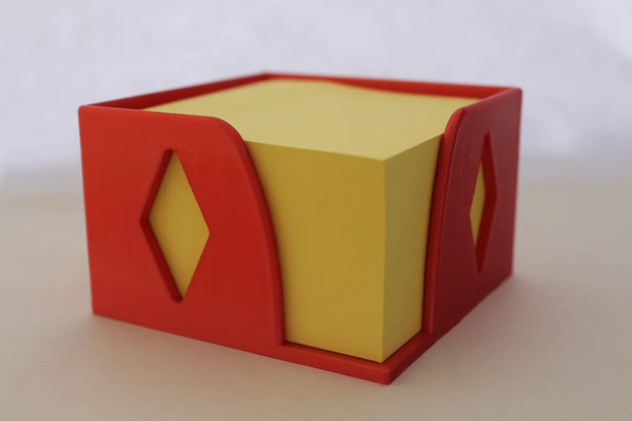 Sticky Note Holder by Unlimited | Download free STL model | Printables.com