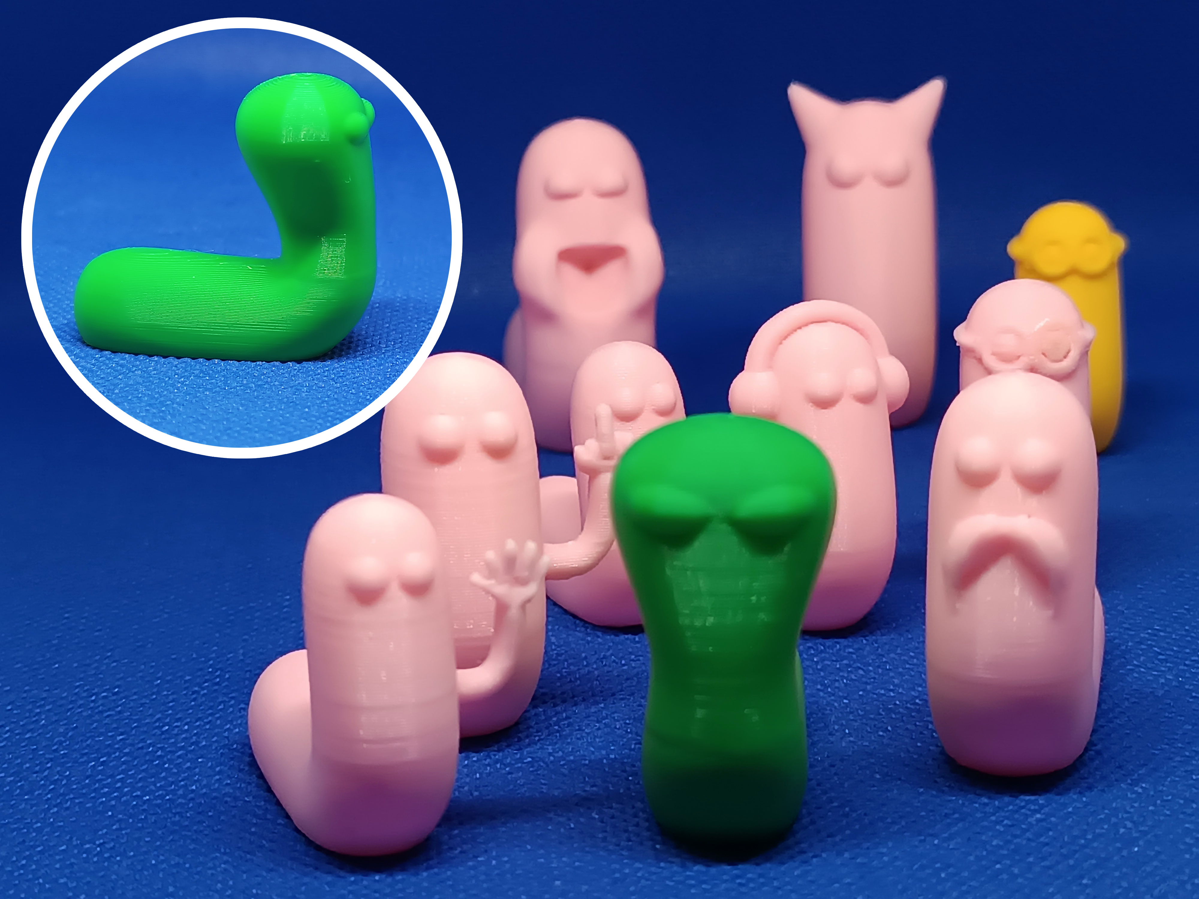 Gang of Worms - Greenie from Saturn!