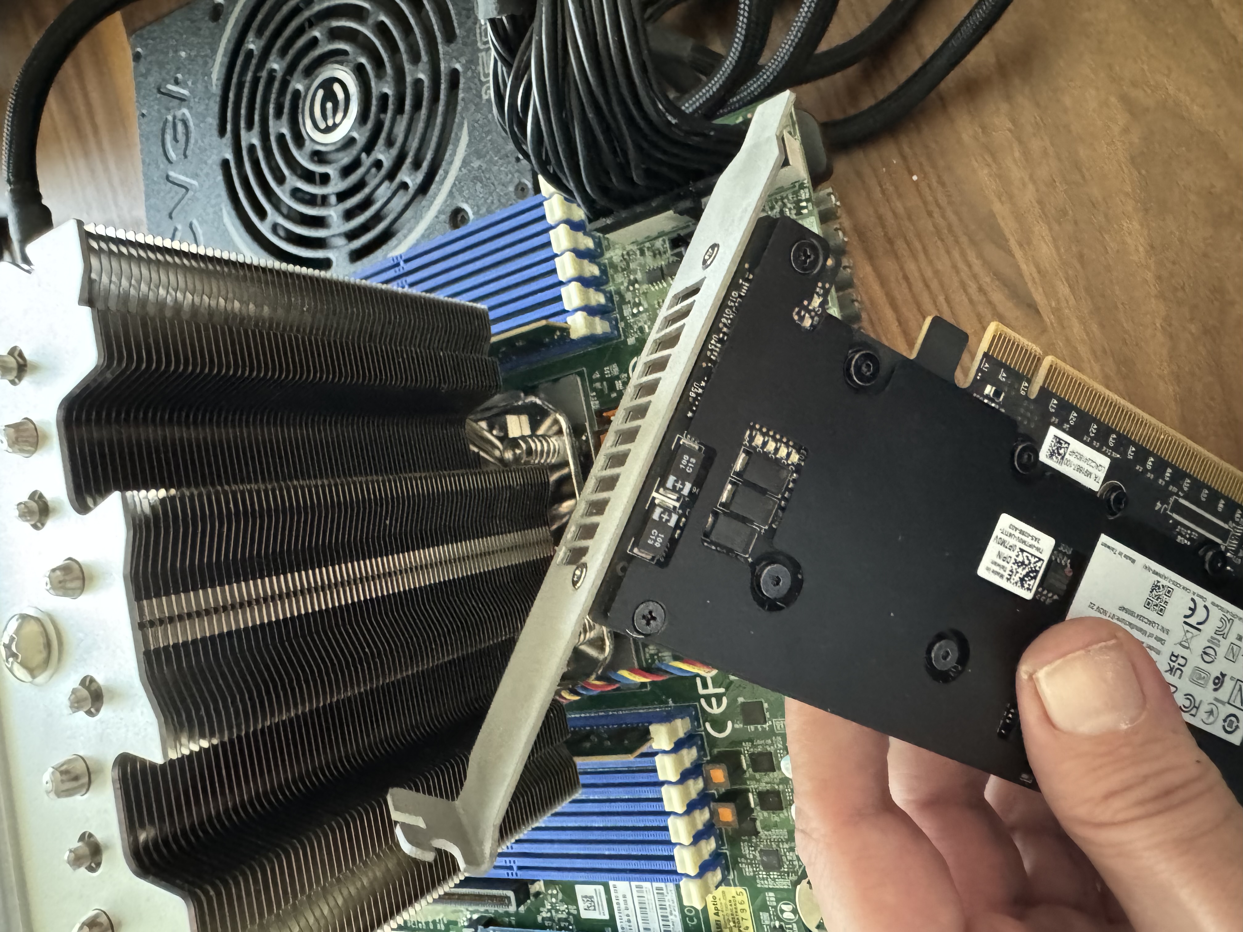 Intel Flex 140 GPU Tall Mounting Bracket