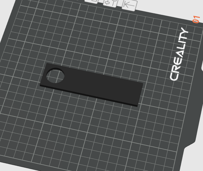 blank rectangle keychain