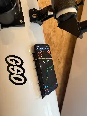 Dobson telescope phone mount for AstroHopper