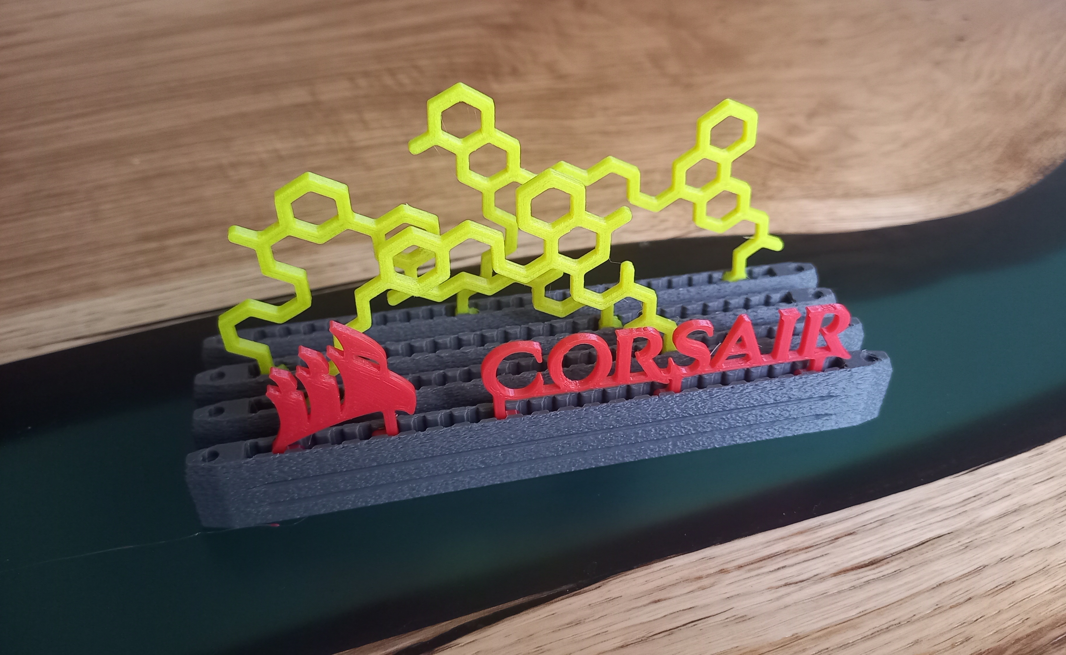 MOD cover RAM CORSAIR  TITANIUM (2VERS)