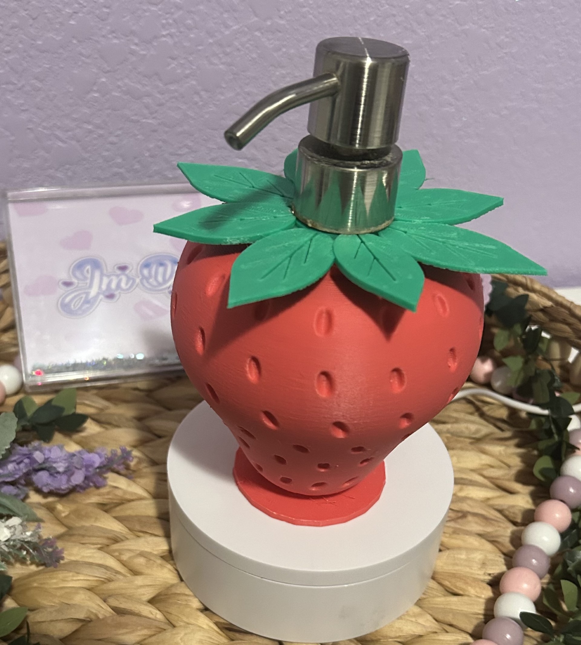 Strawberry Soap Dispencer