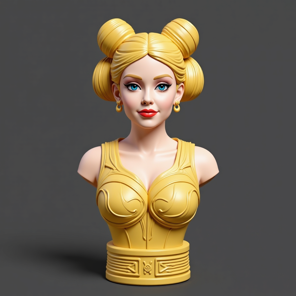 Princess Leia – Art Deco Bust