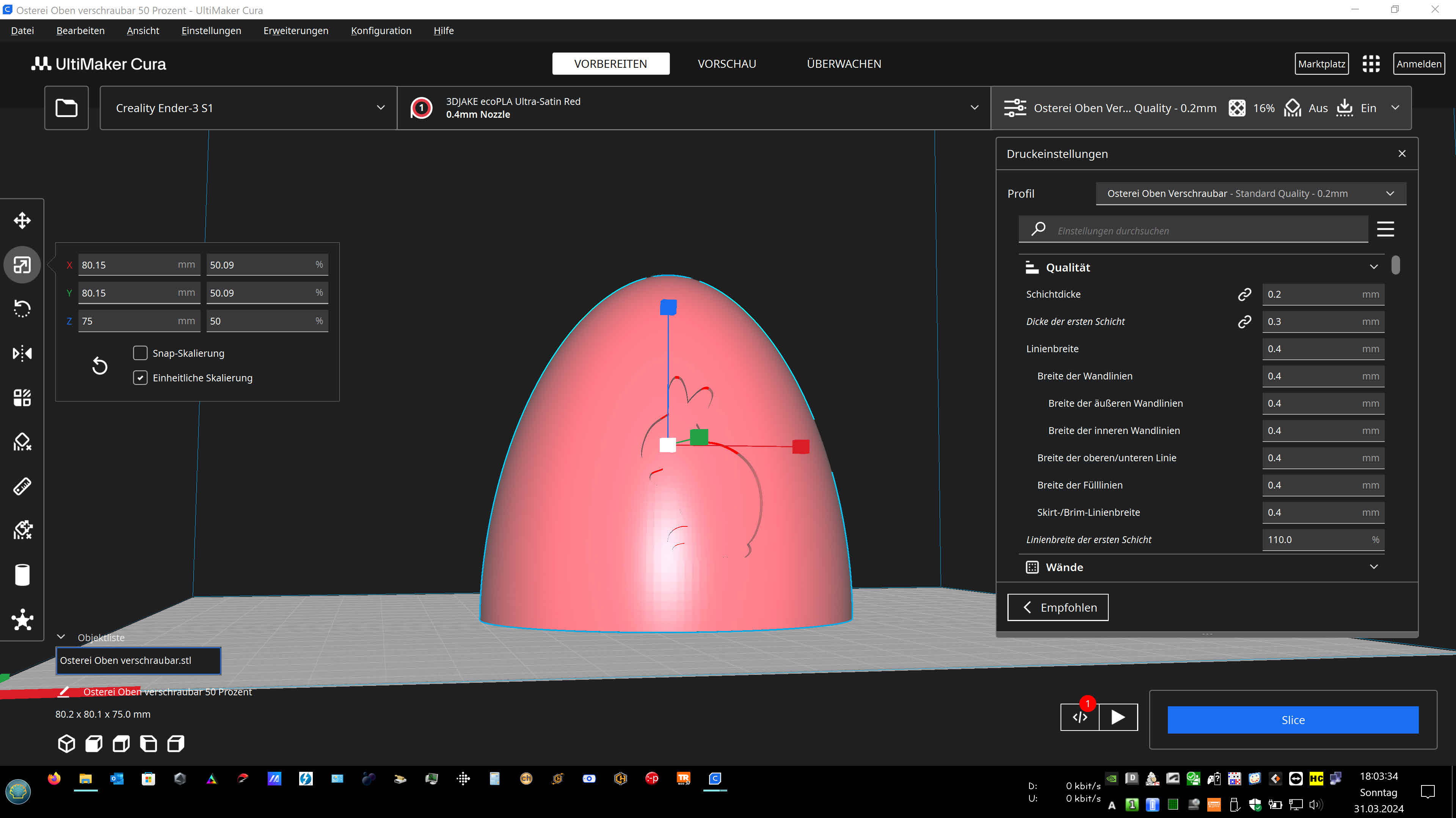 Miniatura 7 do modelo 3D Easter egg-Oster Ei
