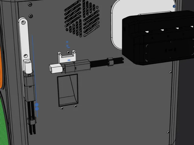 Riserless Elegoo Centauri Carbon 1 Canvas with Top Mounted Spool and External Hub