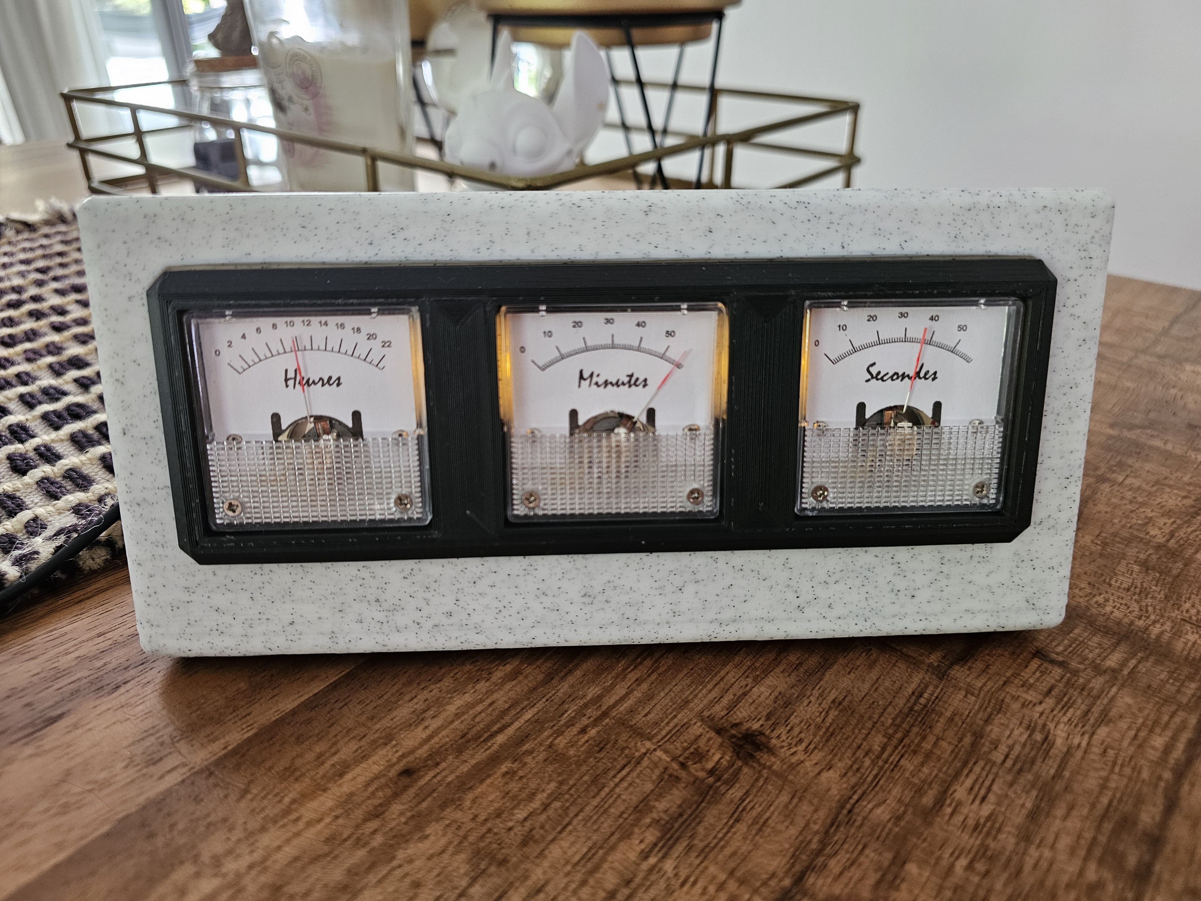 Vu Meter Clock