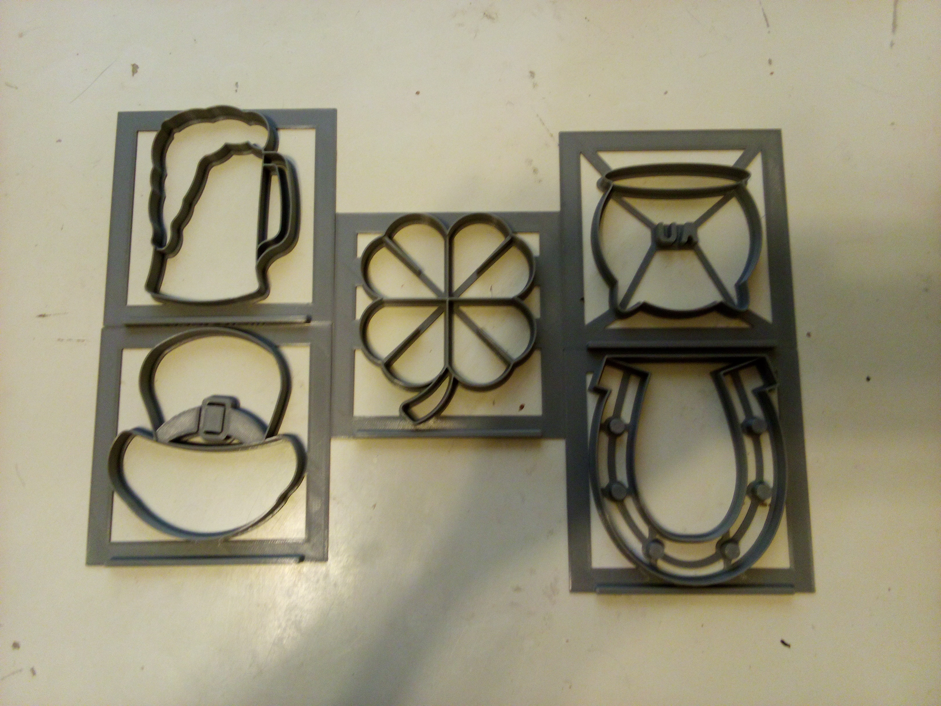 Saint Patrick's Day Cookie Cutters
