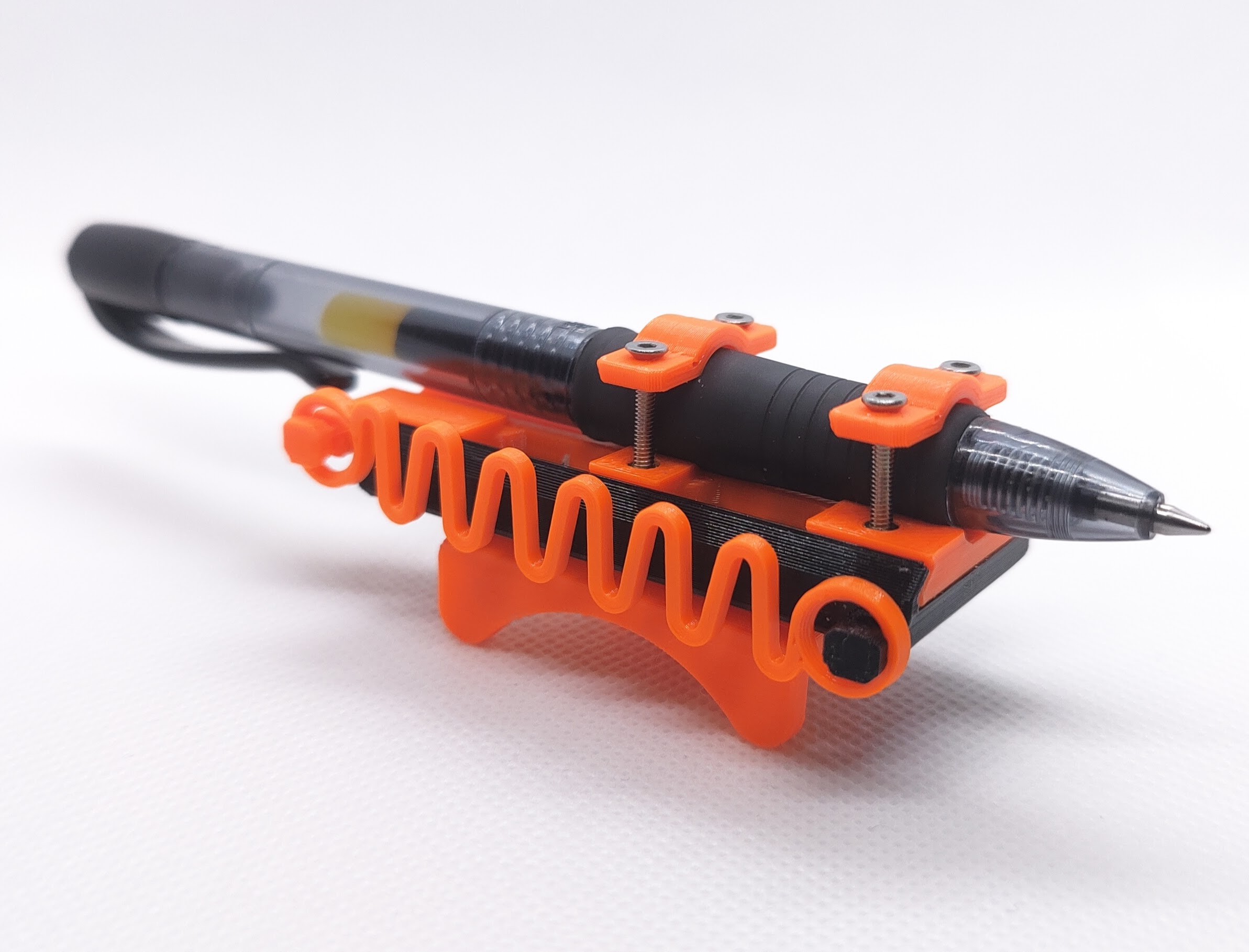 Miniatura 2 do modelo 3D Pen plotter attachment for Prusa MK4