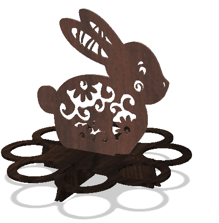 Easter egg holder Kitcard