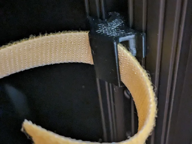 Salamander Designs Chameleon Collection Aluminum Extrusion Twist-in Velcro Holder