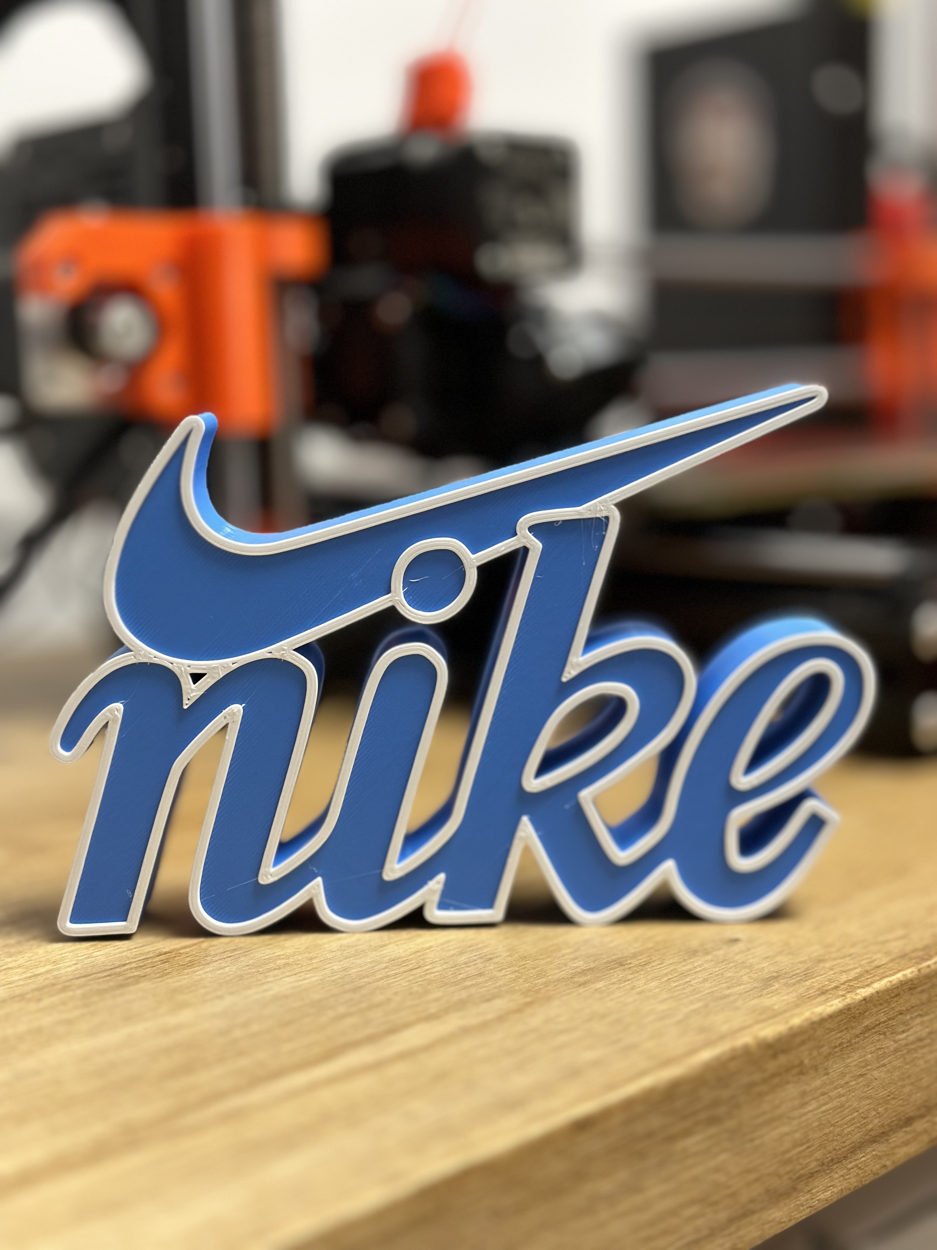 Nike Logo Decoration by Lucas Doniquian Download free STL model Printables