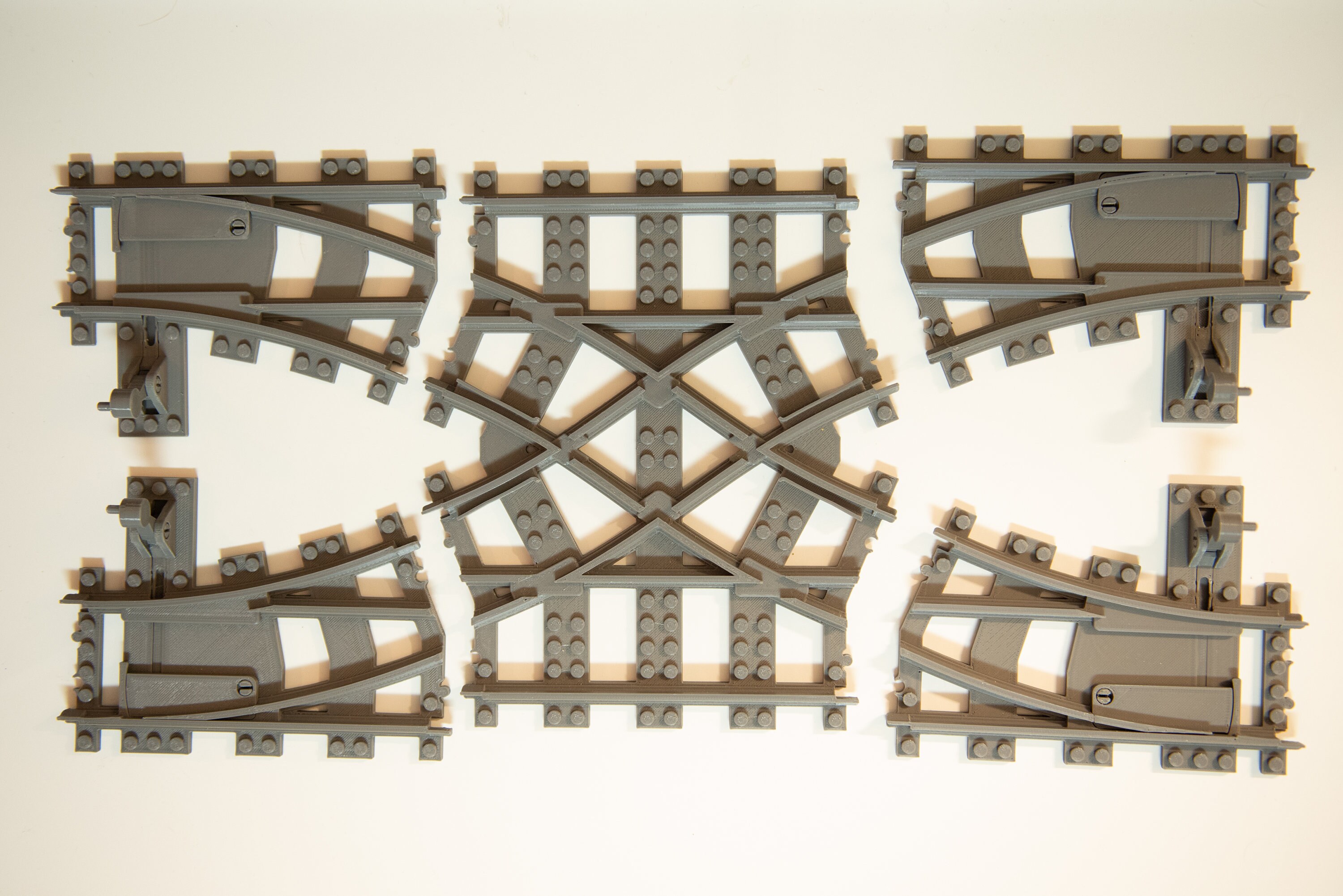 Lego double crossover track online