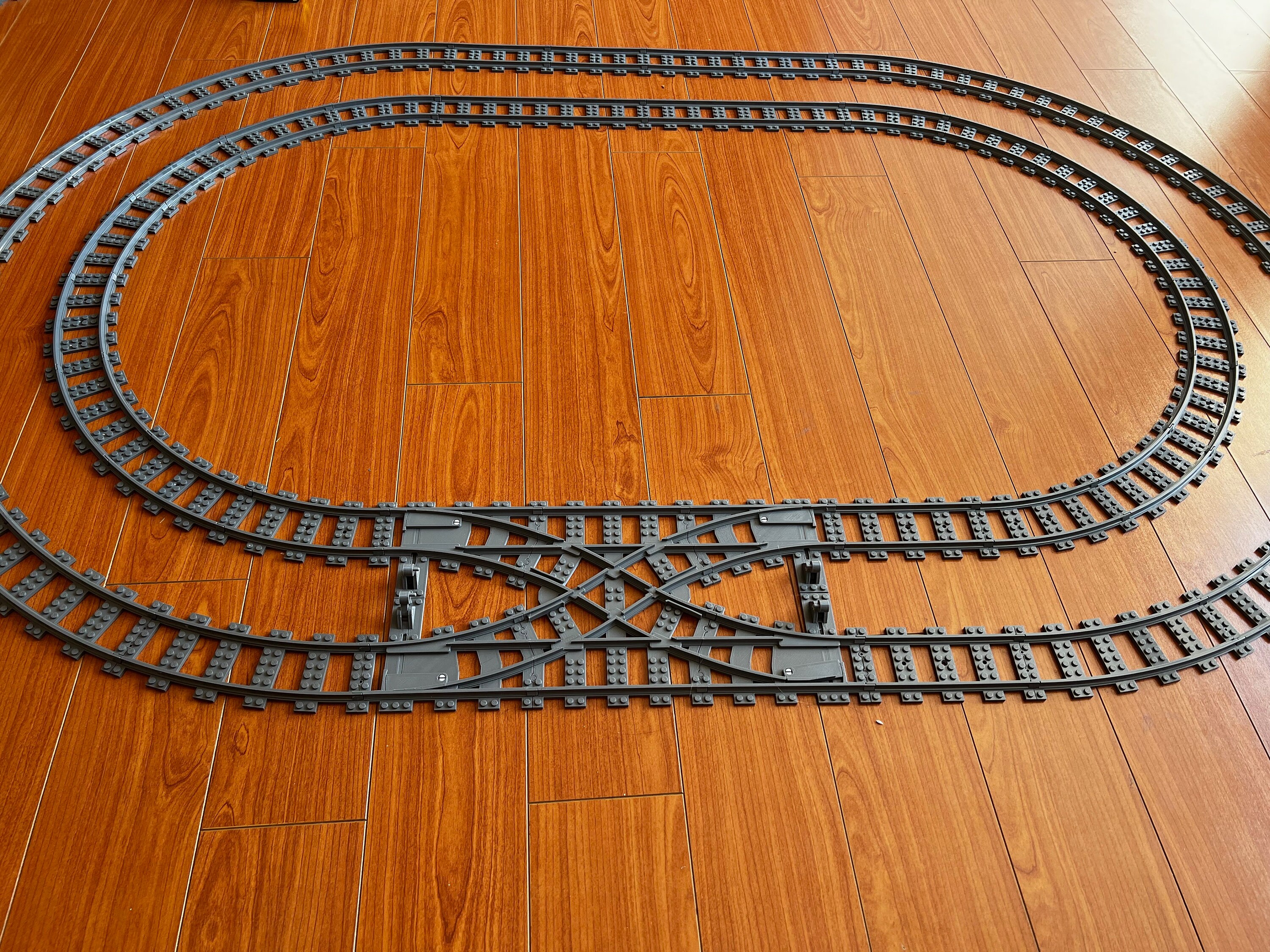 Lego compatible double crossover — thumbnail 3