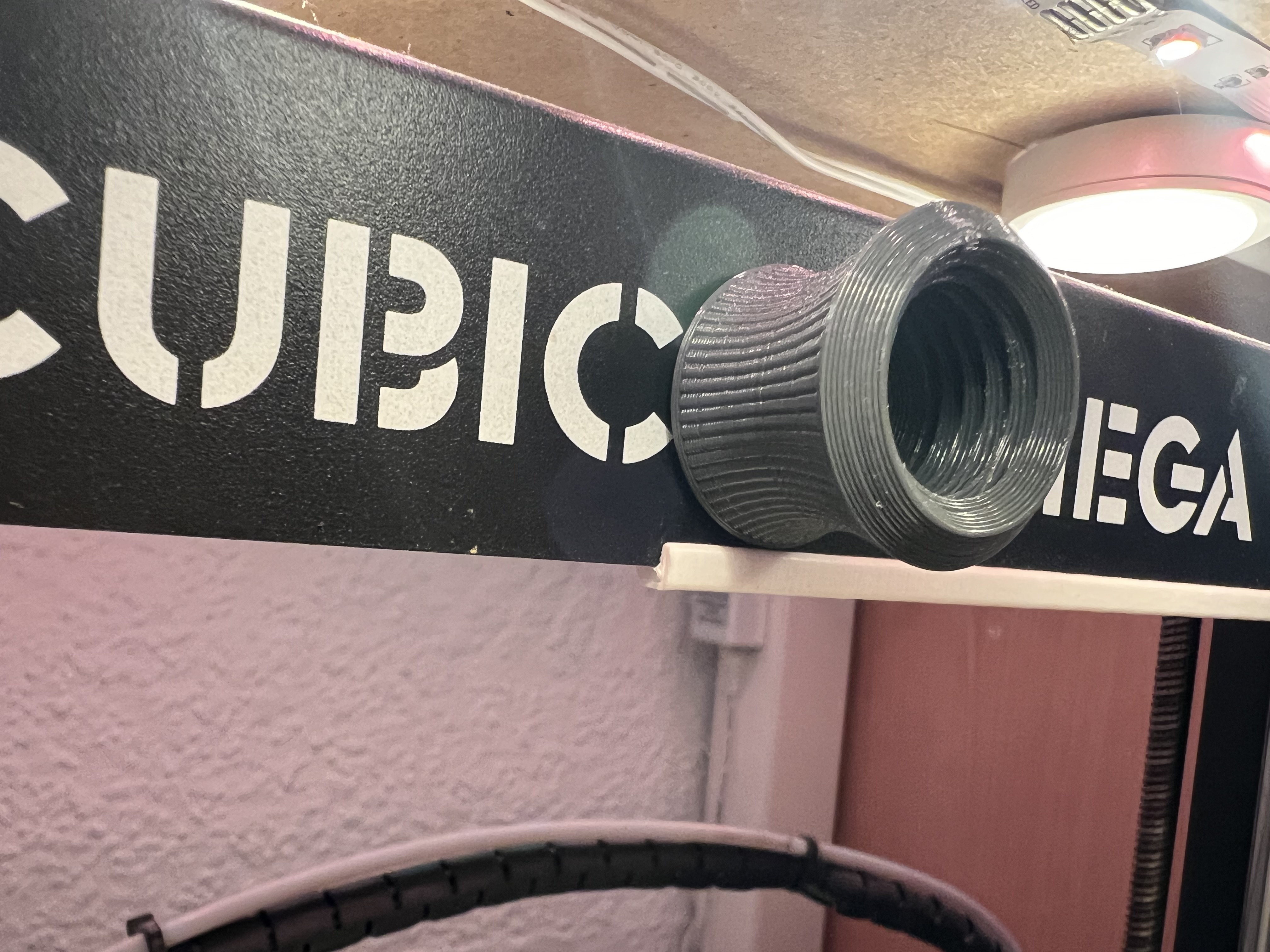 Neodym Knob Mod for the Build Plate Cleaner Microfiber Holder