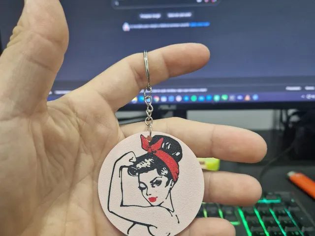keychain woman