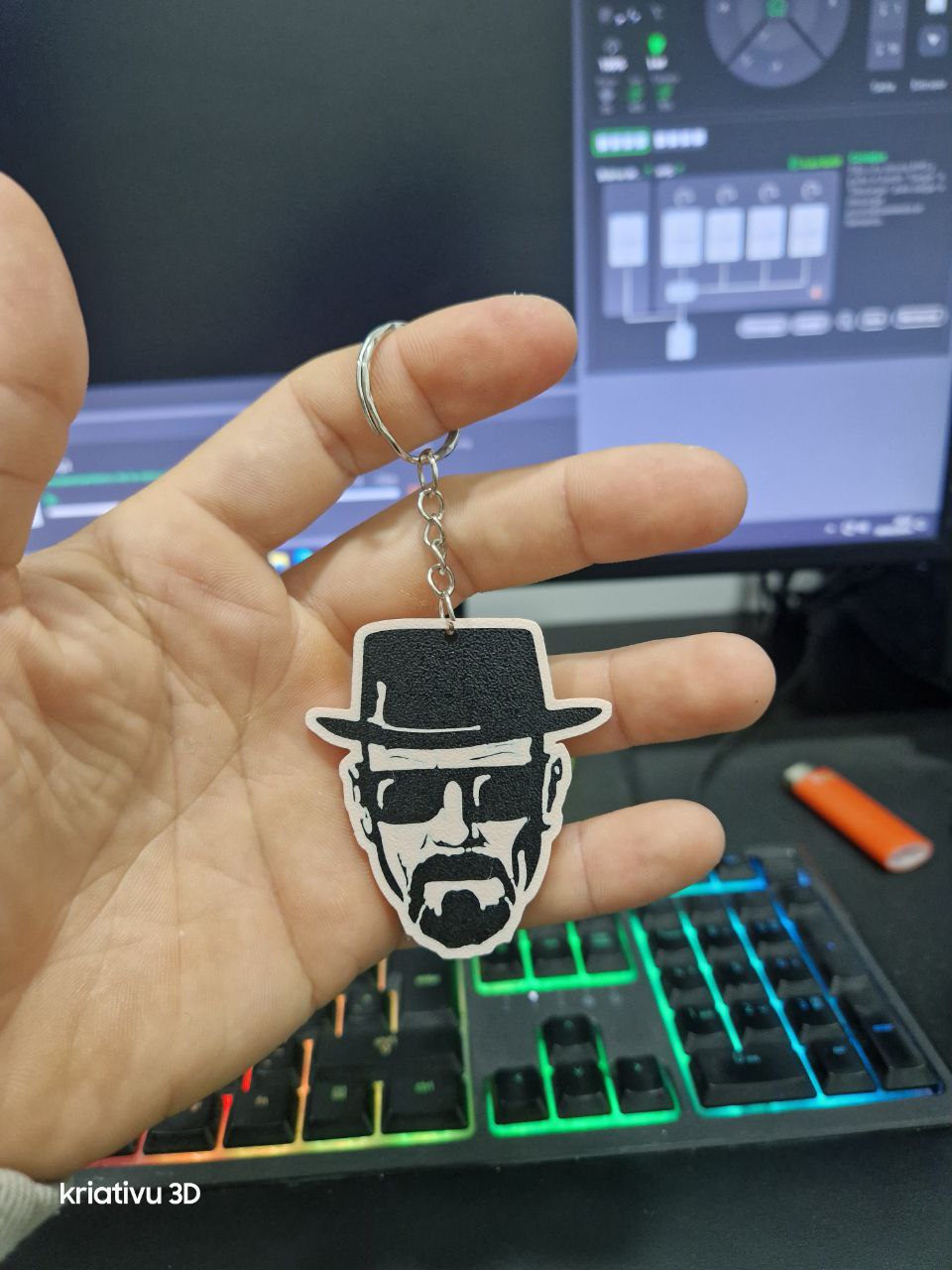 keychain Walter White