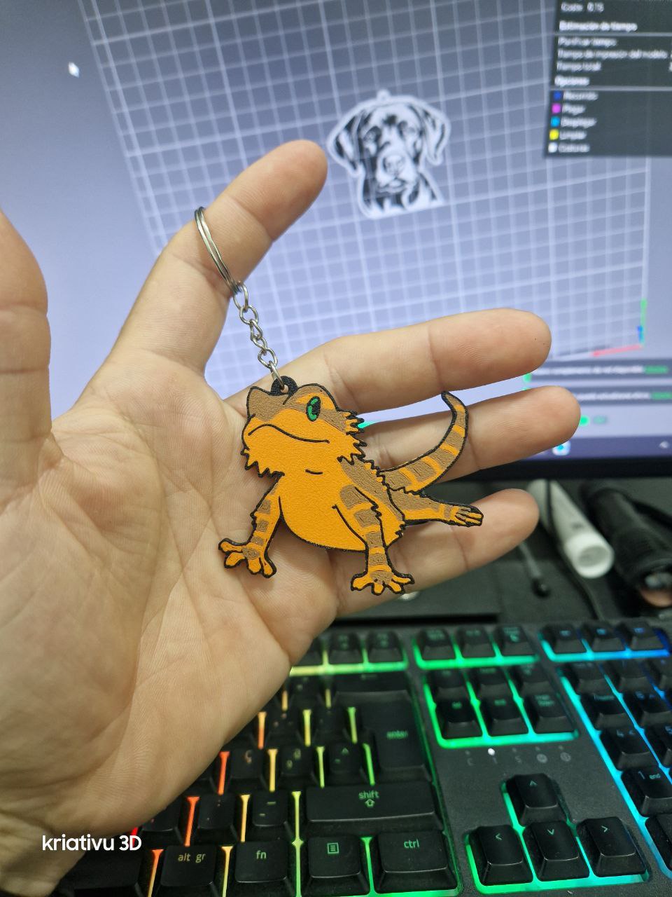 keychain Bearded Dragon