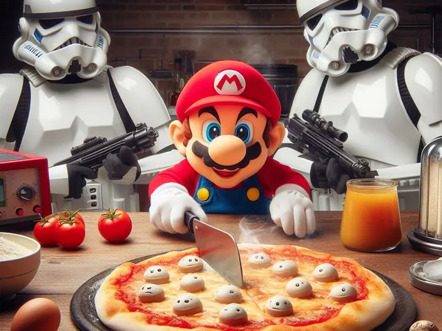 Super Mario Pizza Hueforge