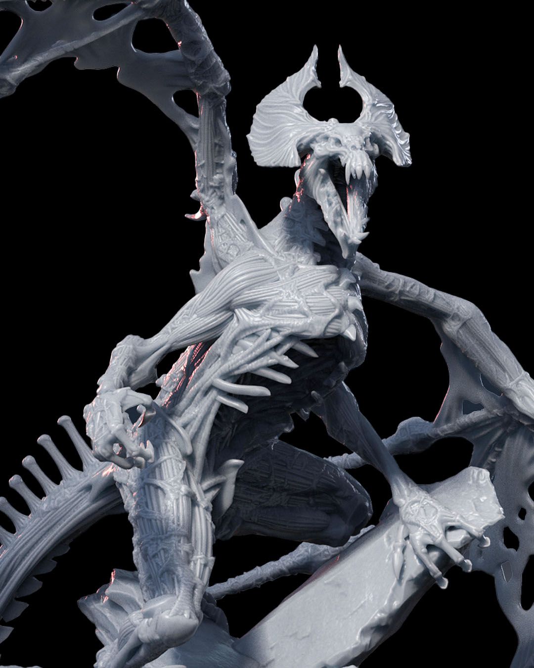 Dracolich (75mm) by ENDERPROPRINTS | Download free STL model ...