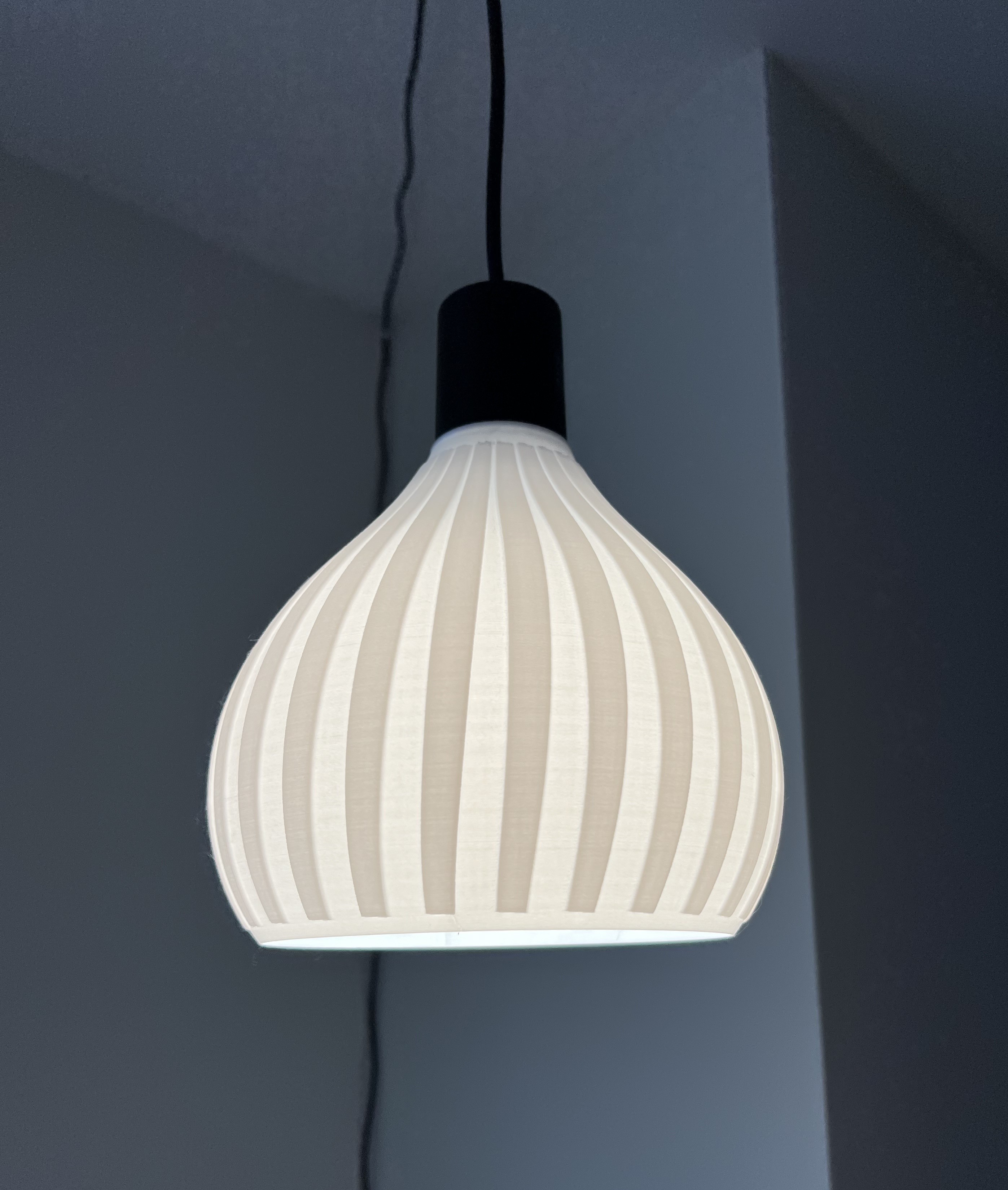 Hanging lampshade ideal for IKEA HAVSRIS