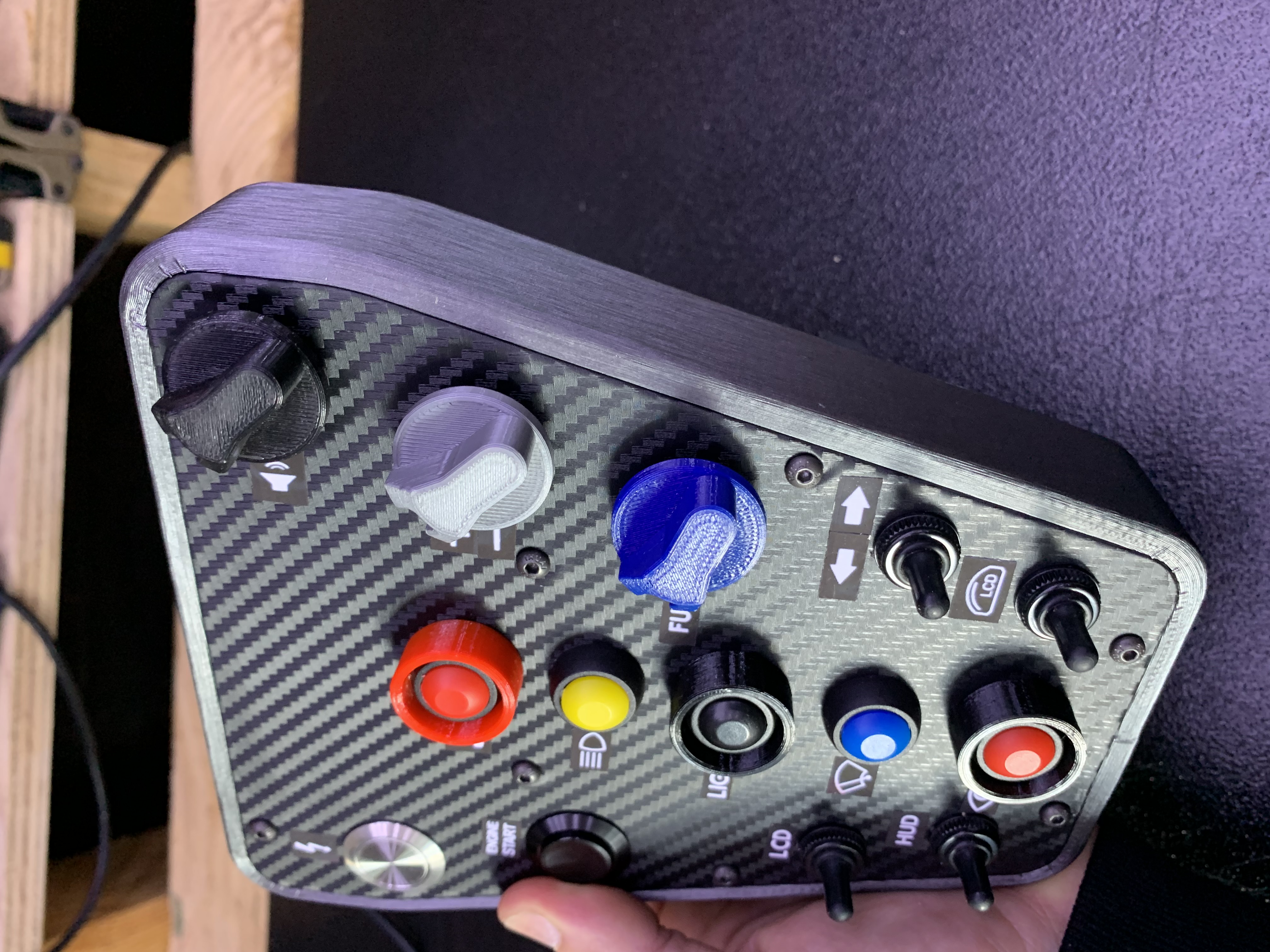Miniatura 2 do modelo 3D sim racing button box