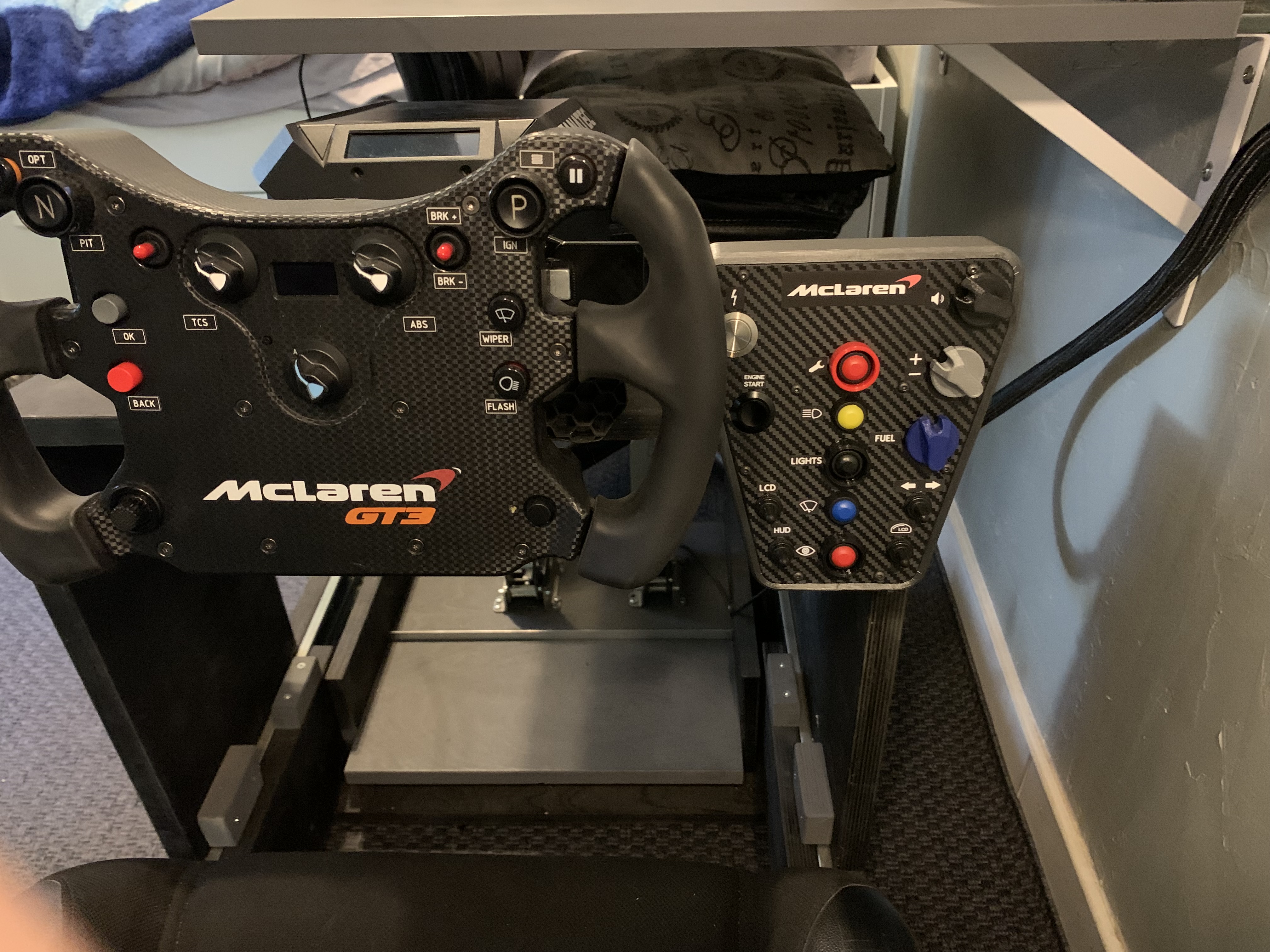 Miniatura 3 do modelo 3D sim racing button box