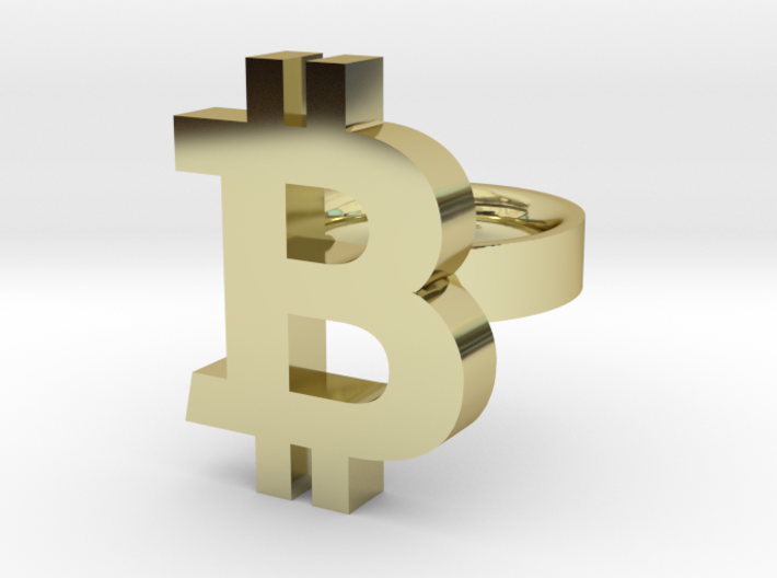 BTC (homme) ring by space_equipment | Download free STL model ...